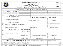 comelec.gov.ph soce form|DILG reminds newly.